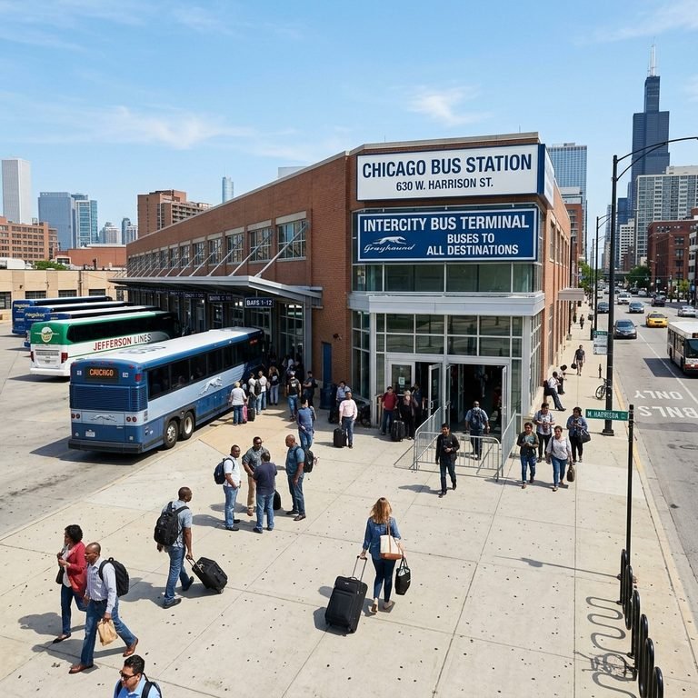 Chicago Bus Station
